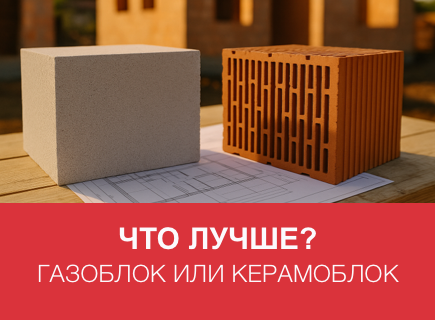 Газоблоки или керамоблоки: сравнение для строительства дома в Калужской области